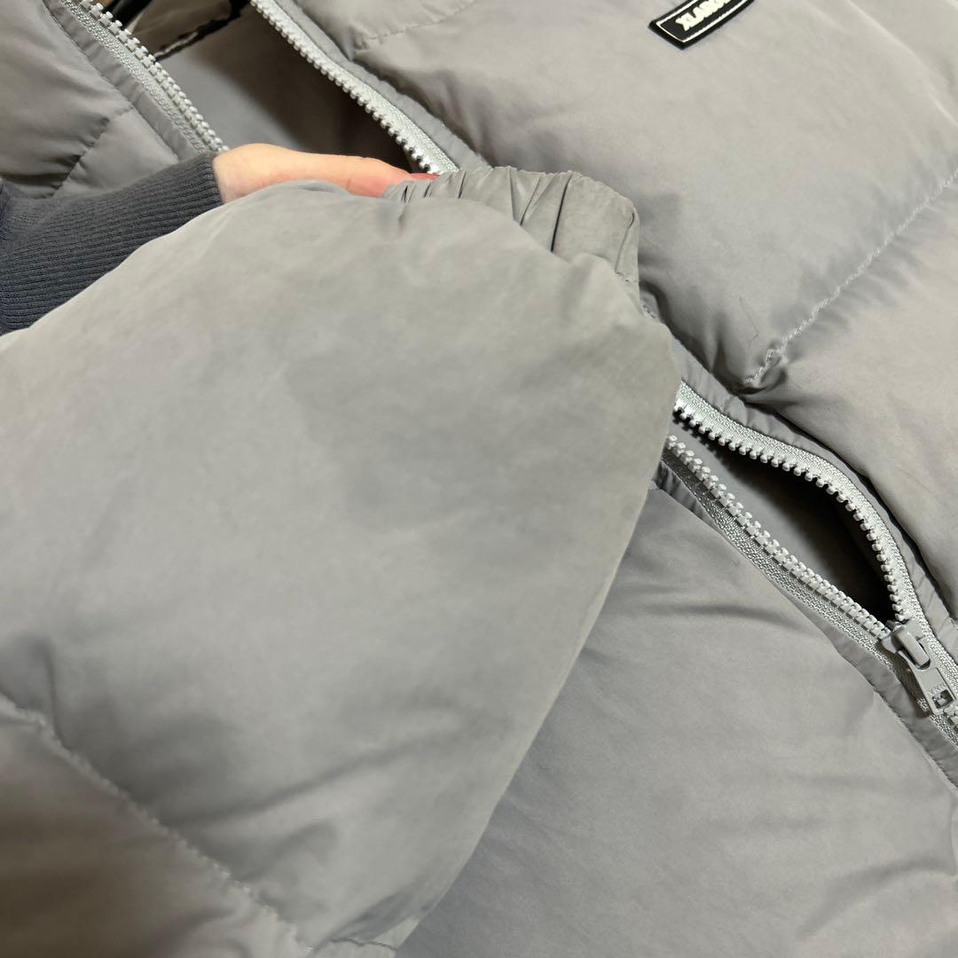 【たか】XLARGE グレー ダウンジャケット