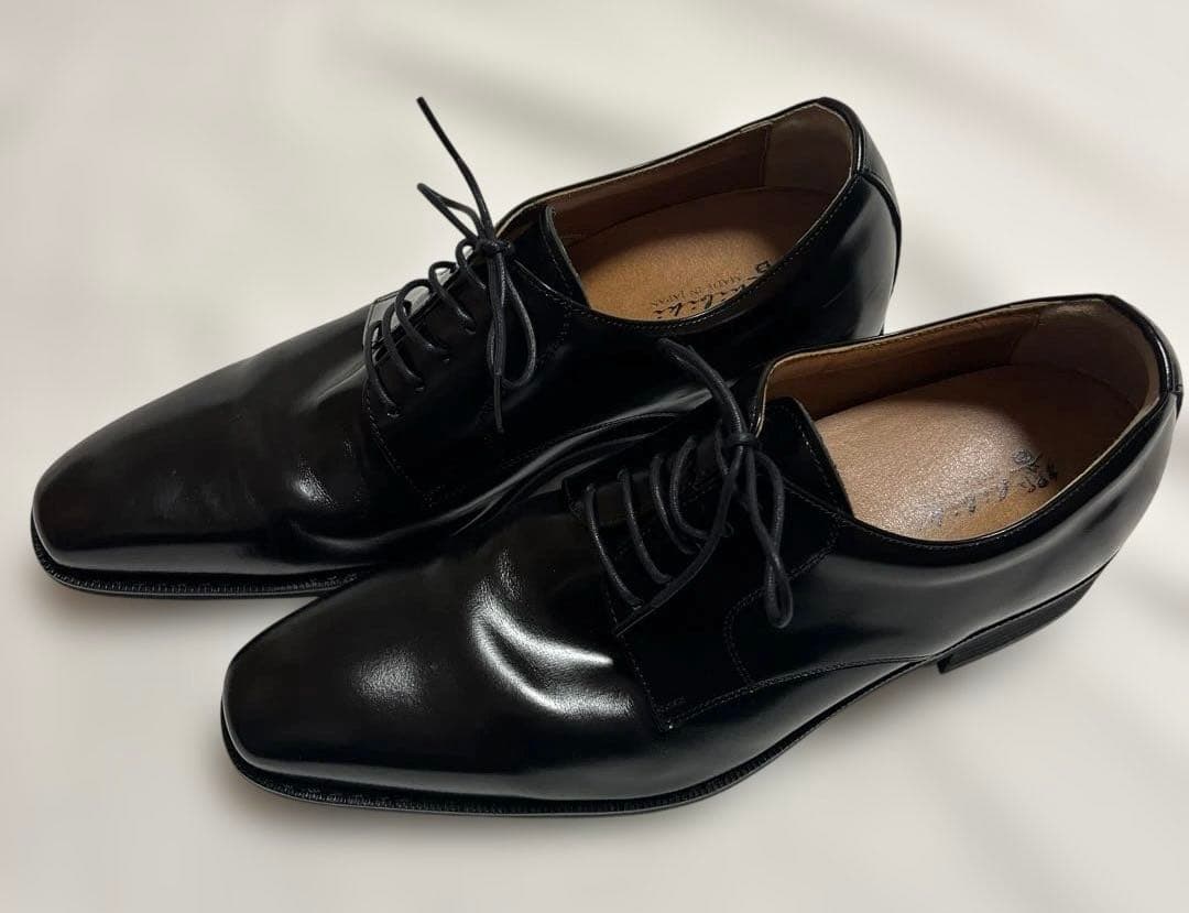 北嶋製靴工業所 響 ひびき　ビジネスシューズ 　革靴　25.5cm EEE