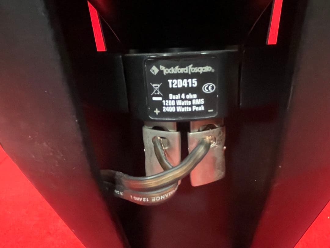 Rockford Fosgate T2D415 サブウーファー