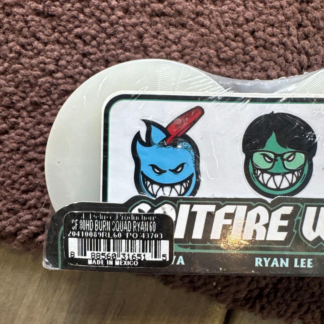 Spitfire Burn Squad 60mm80HD スケボーウィール