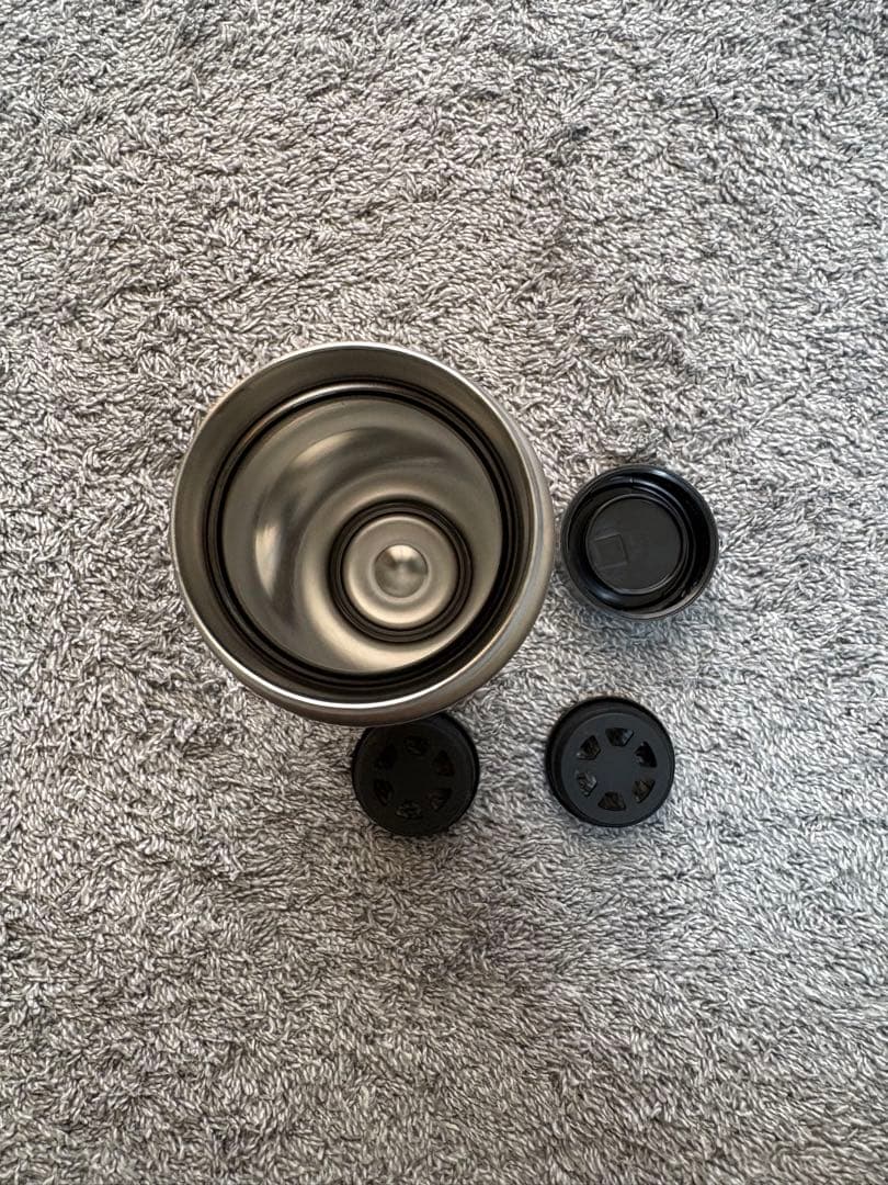 TSUTSU 真鍮シルバー ステンレス水筒 360mL