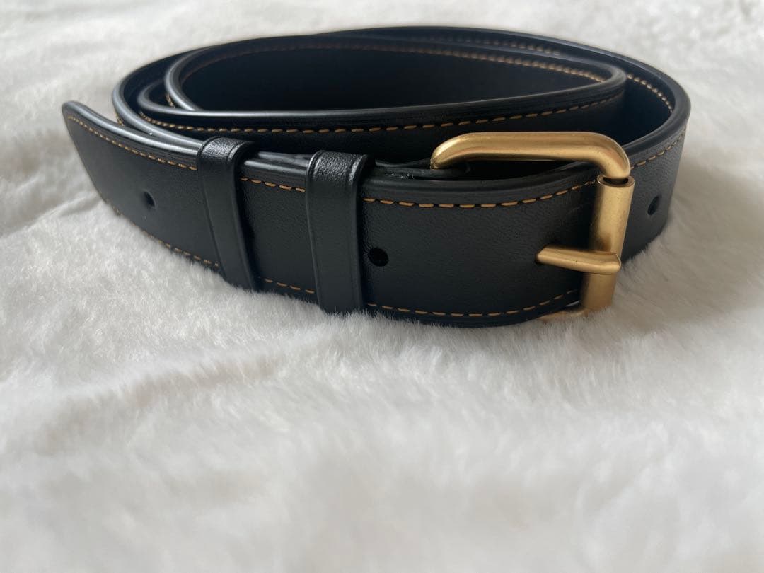 【美品】コーチ ビート 2way ショルダーバッグ サドルバッグ レザー 黒