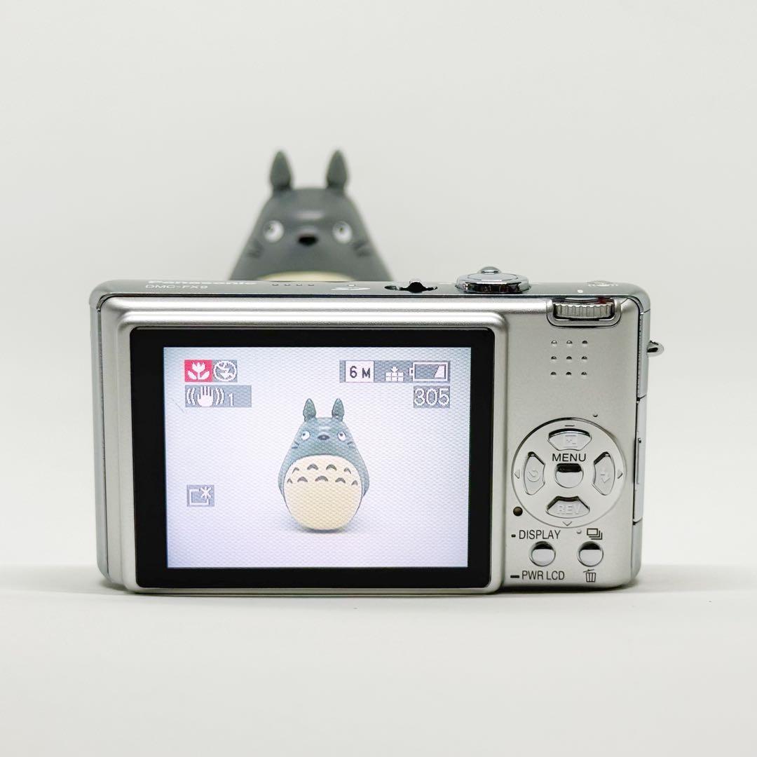 Panasonic LUMIX DMC-FX9-S シルバー コンデジ