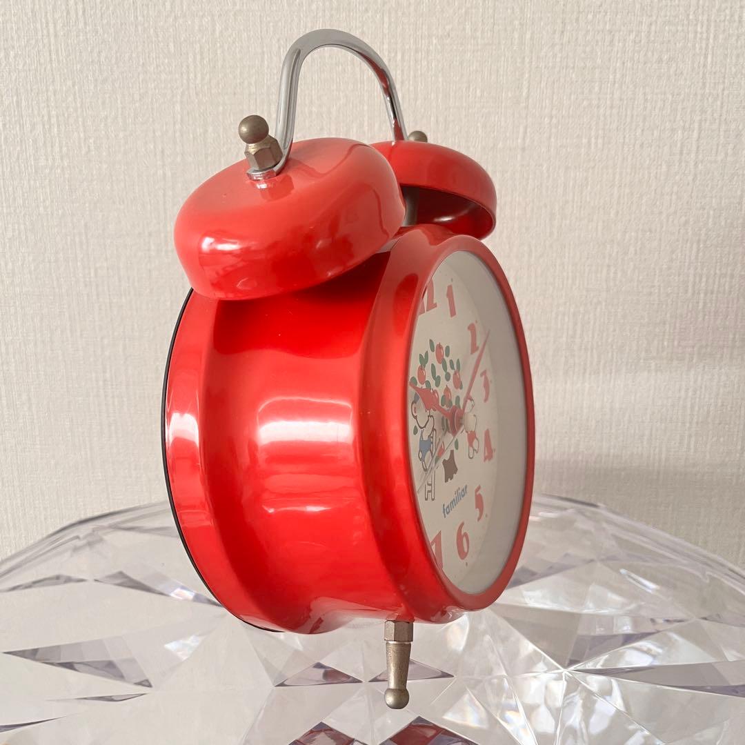 ファミリア Familiar 　ファミとリアのかわいい目覚まし時計