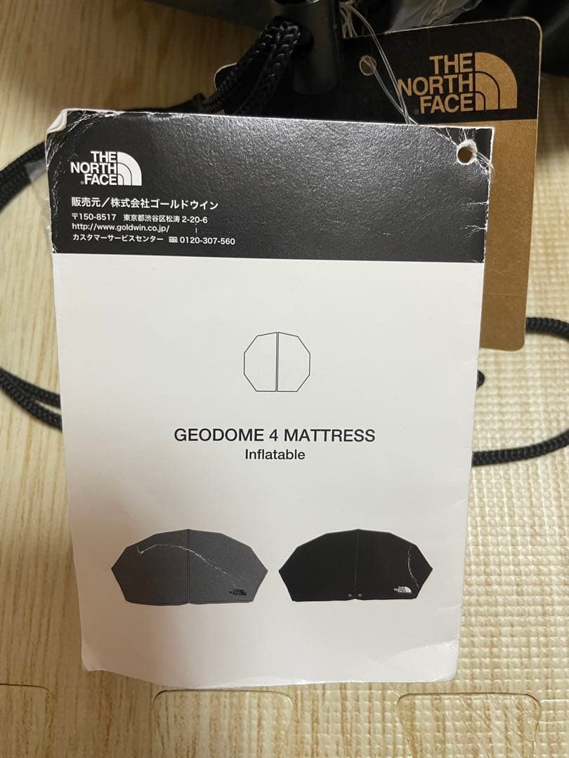 ノースフェイス ジオドーム4 インフレータブルマット