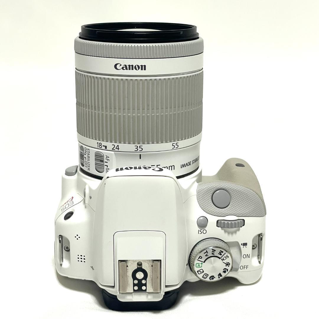 大人気のホワイト❣️ Canon EOS Kiss X7 手ブレ補正レンズ付属
