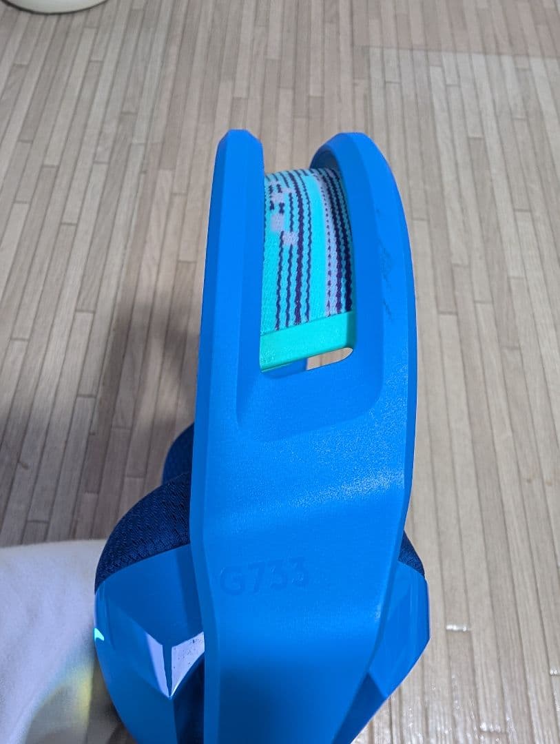 【新品換装済】Logicool G ワイヤレス ゲーミングヘッドセット G733