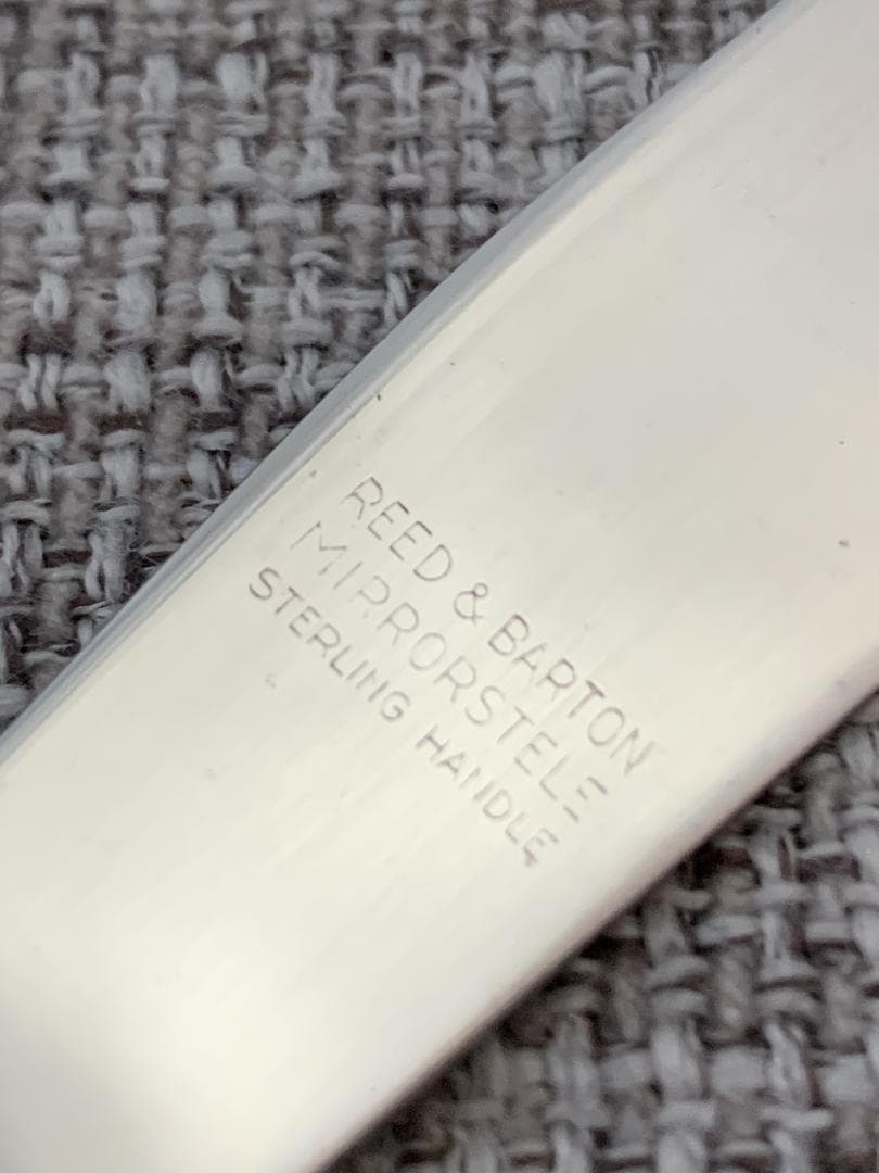 REED&BARTON　純銀製　リード＆バートン　スターリングテーブルナイフ3本