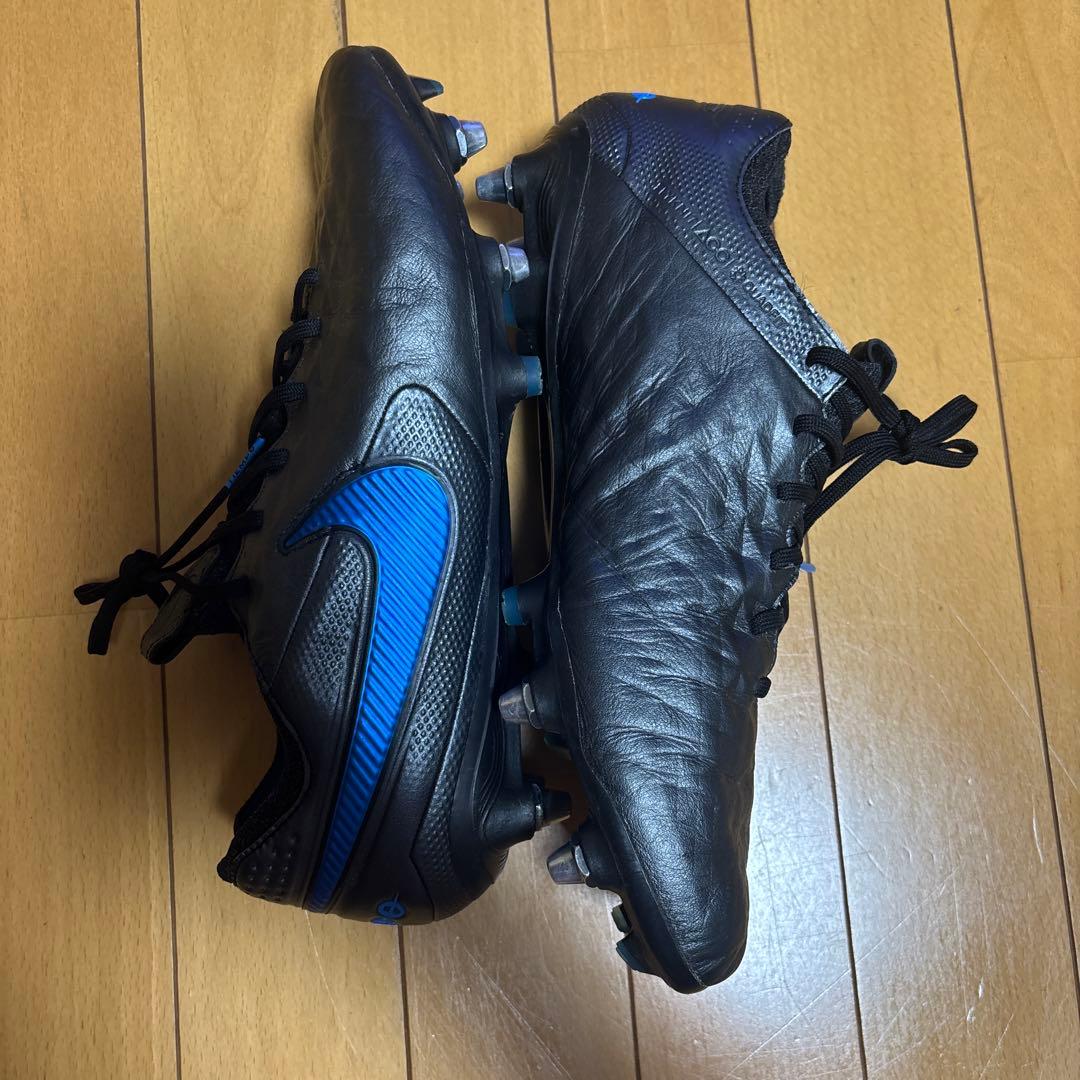 Nike ティエンポ 取り替え式 サッカーシューズ ブラック/ブルー
