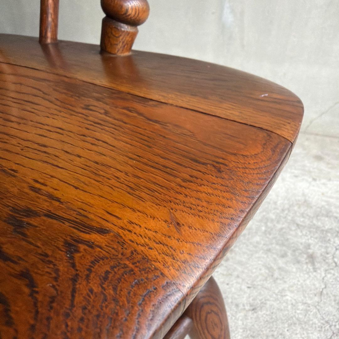 飛騨家具　キツツキ　オールドヴィンテージ　ウィンザーアームチェア　ロースタイル