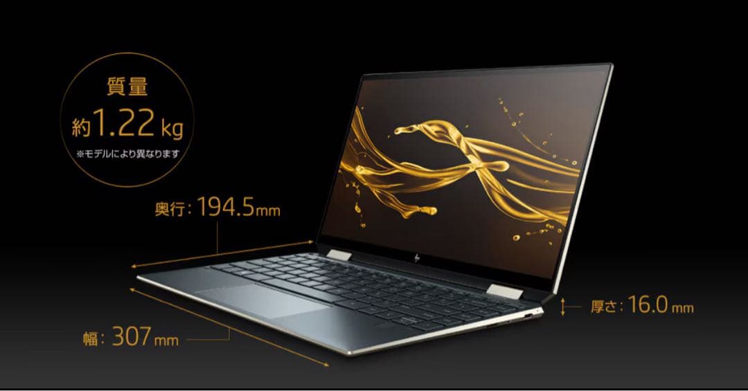 HP Spectre x360 13.3インチ core i7 メモリ32gb