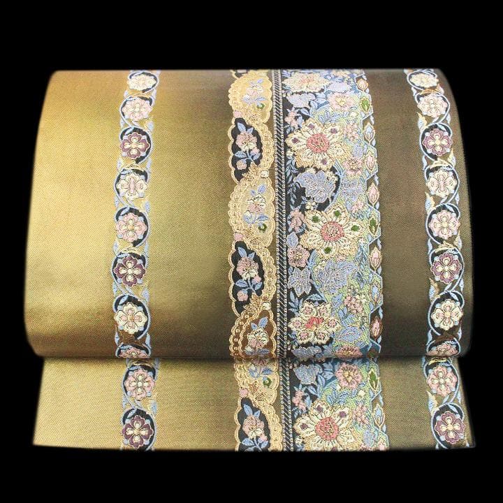 エレガントなフォーマルに…　ご結婚式・入学園式・パーティーにも　美品の袋帯です