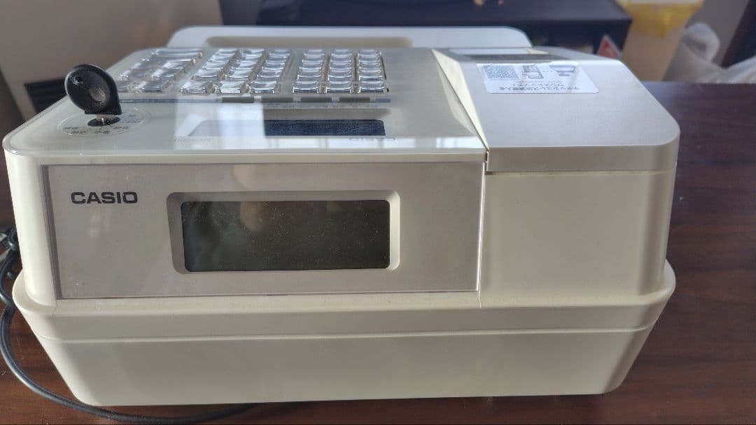 CASIO SR-S200-WE レジスター ホワイト 美品