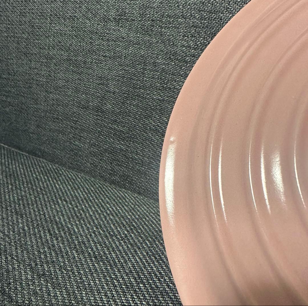 未使用品　ル・クルーゼ　ココットロンド シフォンピンク 20cm