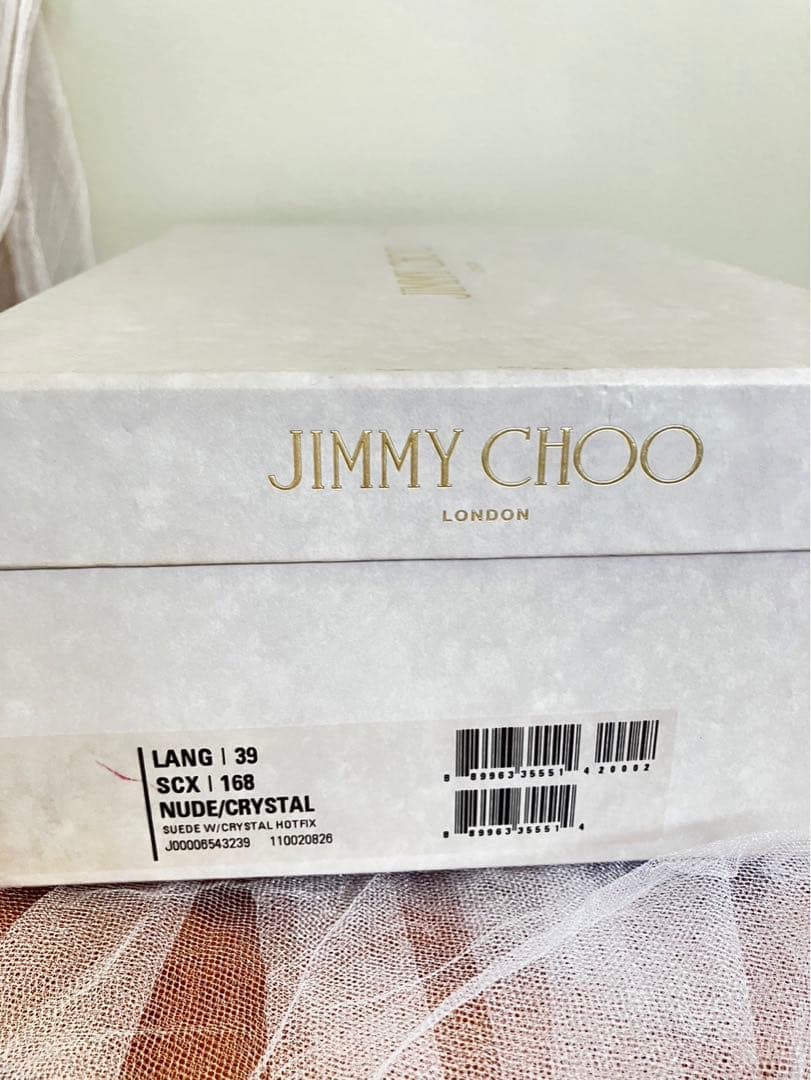 かお⭐︎ 大幅値下げ中！　ジミーチュウ　ブライダルシューズ　39 25cm