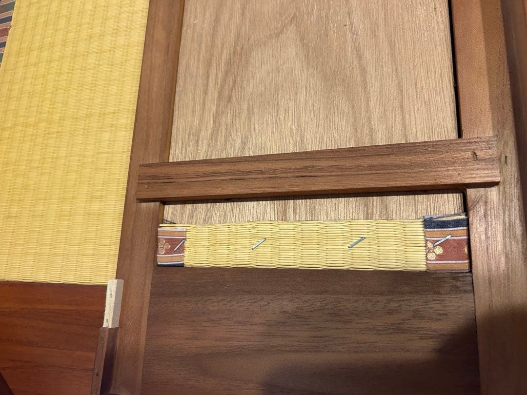 あゆな　桐製 三段ひな壇 春日三段 梅柄屏風セット　お雛様　正月飾り