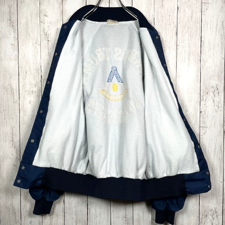 希少 フリーメイソン ロッジ スナップ ジャケット ビンテージ 刺繍