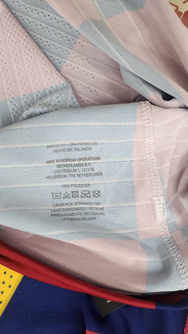 19-20 バルセロナ　メッシ　選手支給　NIKEオフィシャルユニフォーム