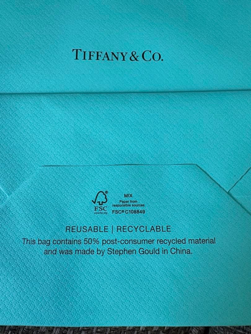 現行品　新品未使用Tiffanyティファニー　ミニショッパー紙袋 60枚セット