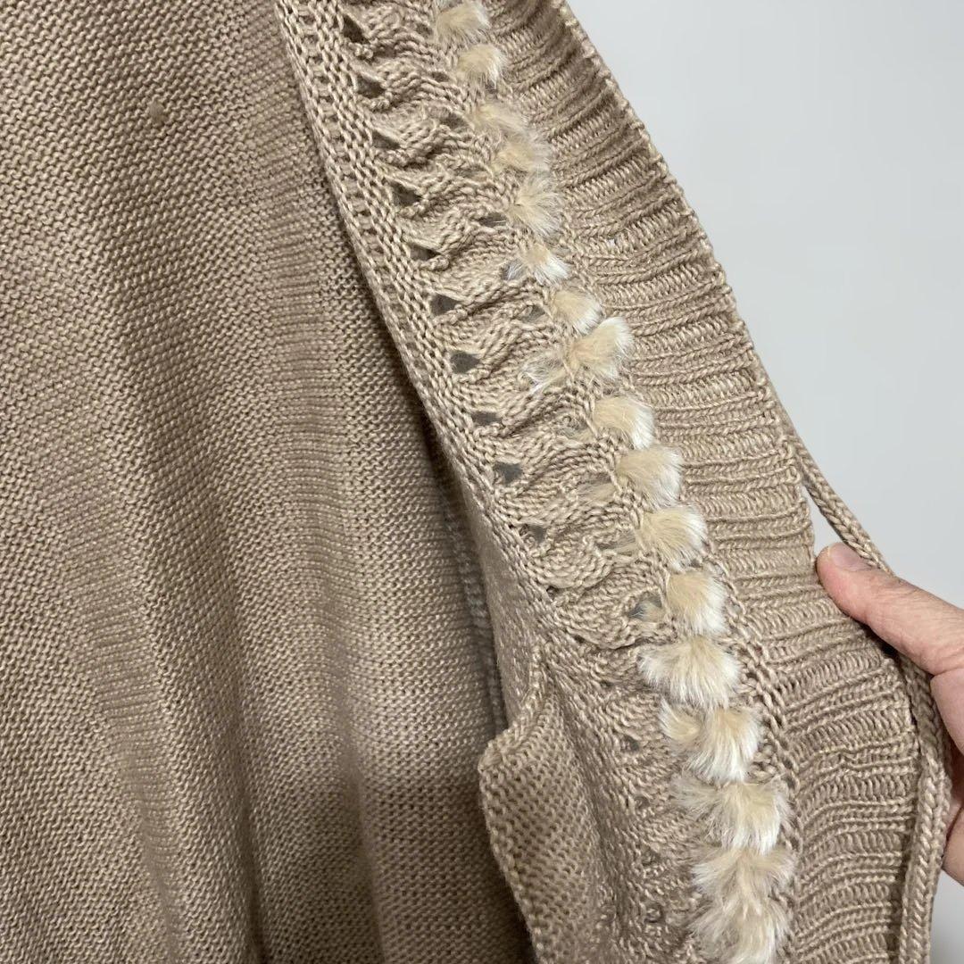 タグ付き　インポートロッサ フード付きポンチョ サイズ44