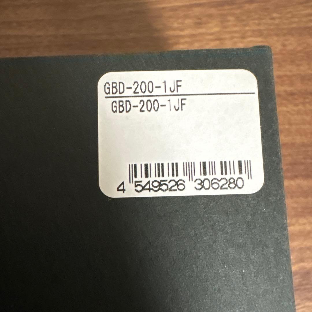 時計 CASIO G-SHOCK GBD-200-1JF G-SQUAD