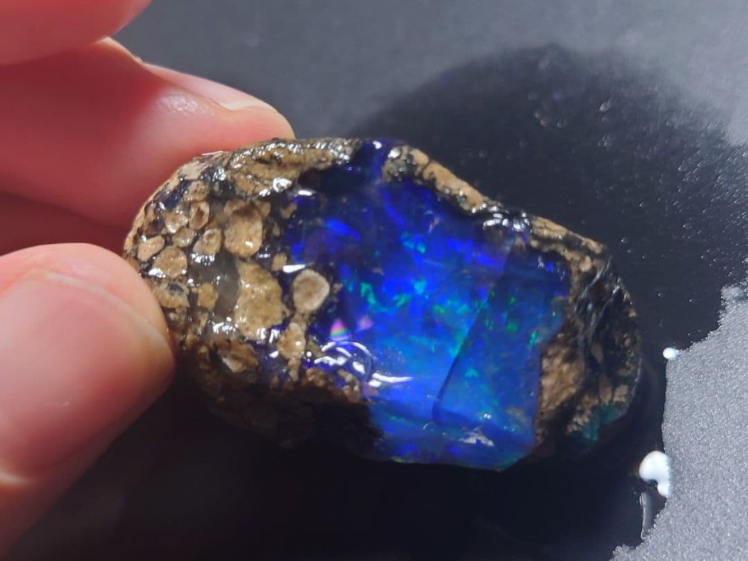 【60ct】 エチオピア　ウェロ産オパール 原石 標本　鉱石