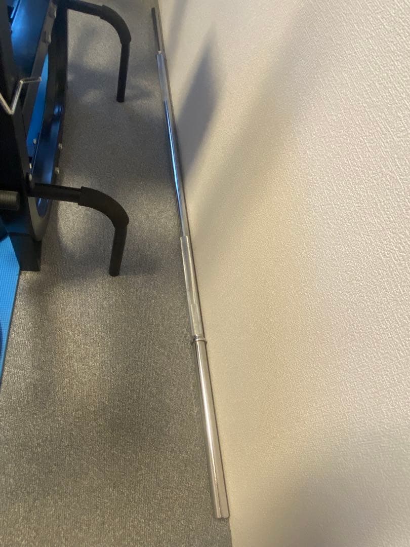 トレーニングベンチ シャフト・ダンベル・プレート付き