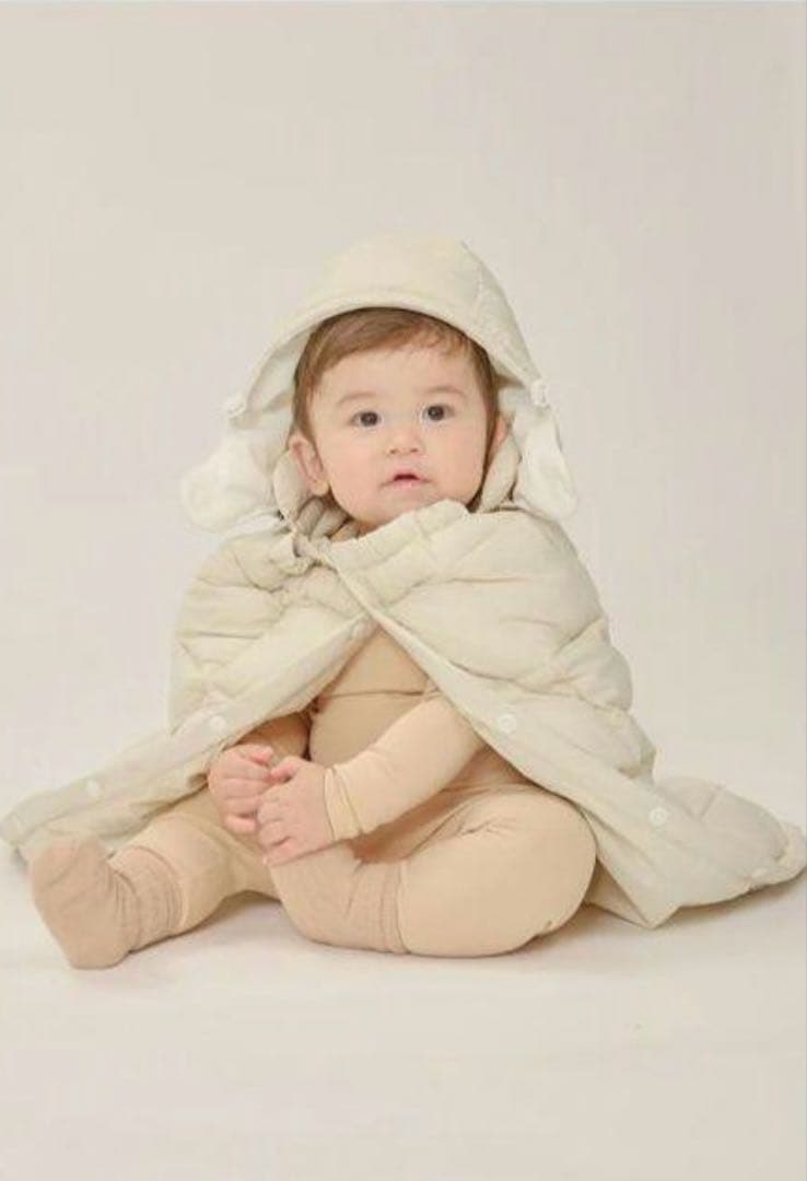 グスケット　抱っこひも防寒ケープ