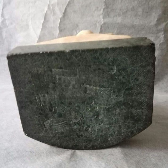 逸品　大理石像　本を読む少年少女像　フランス　1800年代後半　アンティーク