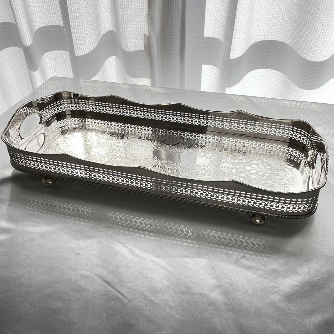 【Mappin Webb】 ギャラリートレー 49cm ロングタイプ 大型