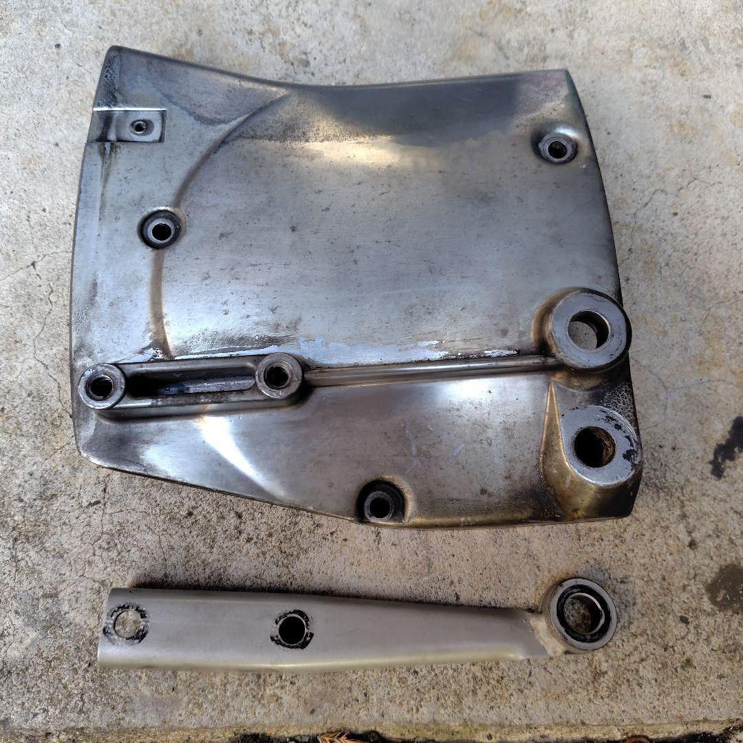 純正　スポーツスター用スプロケットカバー ポリッシュ 1991〜2003 エボ