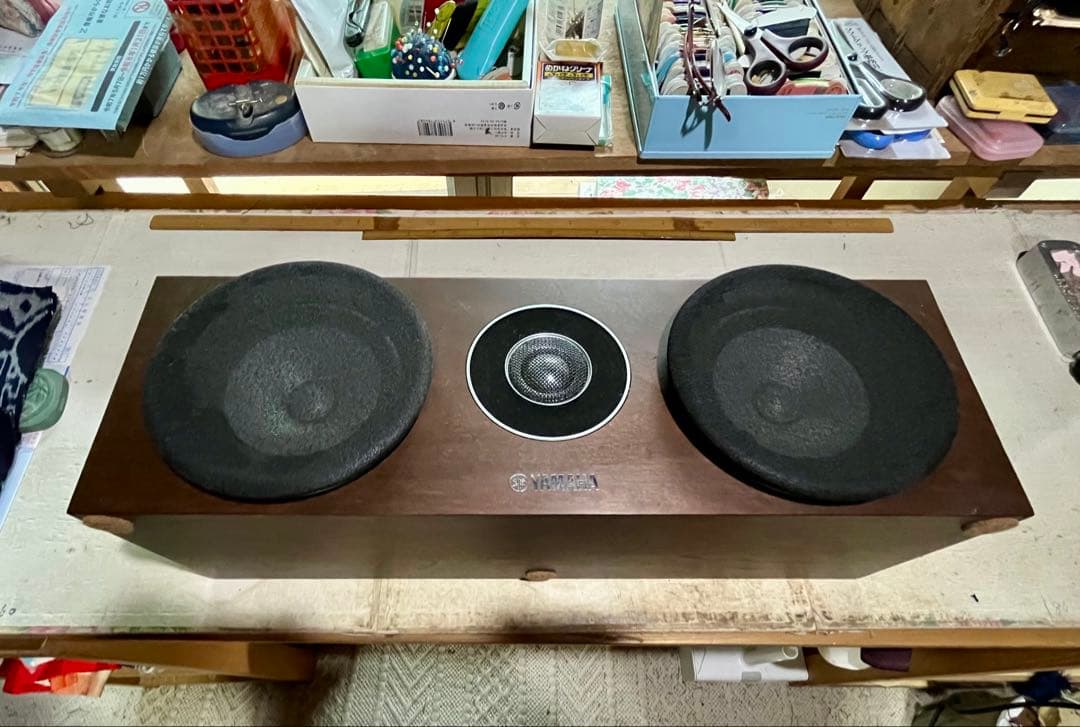 YAMAHA 2ウェイセンタースピーカー NS-C700 ダークウッド仕上げ