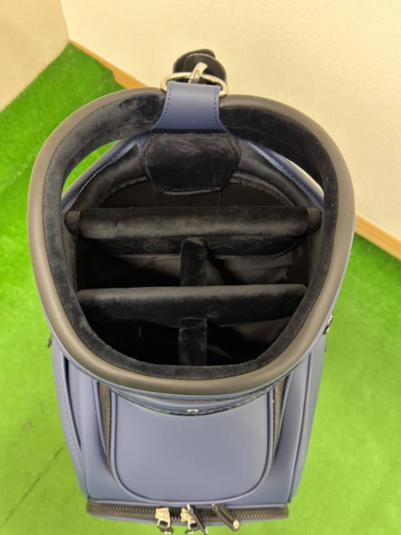 ゴルフバッグ・キャディバッグ VESSEL PRIME MINI Staff Carbon Navy