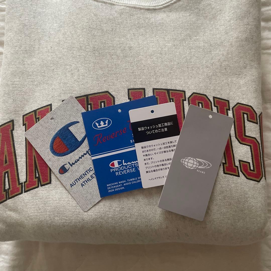 Champion × BEAMS 別注 シティ リバースウィーブスウェット 美品