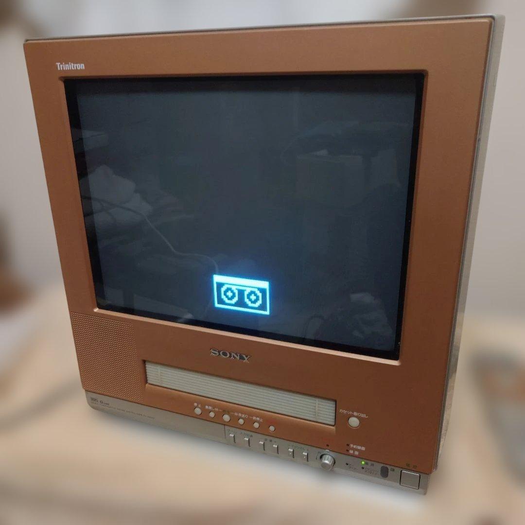 SONY Trinitron ブラウン管テレビデオ