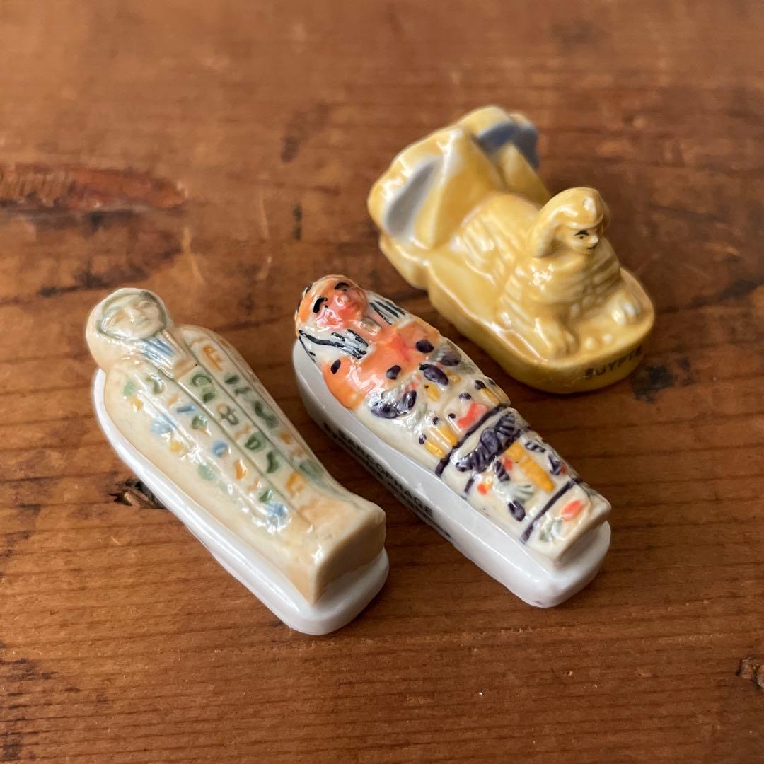 ヴィンテージ フランス フェーブ 陶器 エジプト 14個セット 389