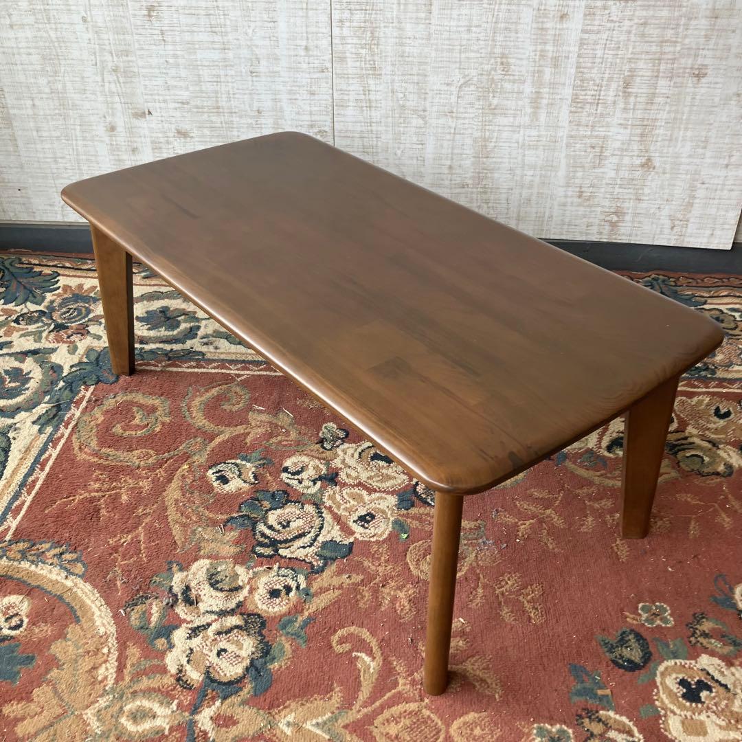 北欧レトロ 木製コーヒーテーブル センターテーブル カフェテーブル ローテーブル