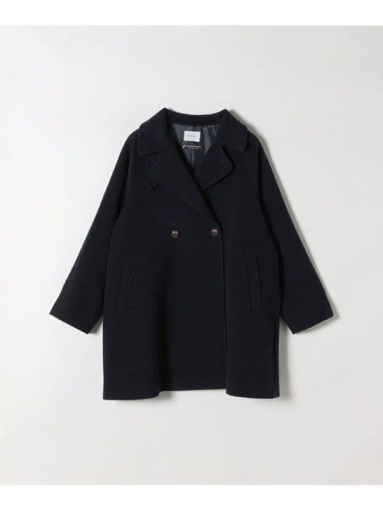 SHIPS any: PONTETORTO スタンド & ダブル カラー コート