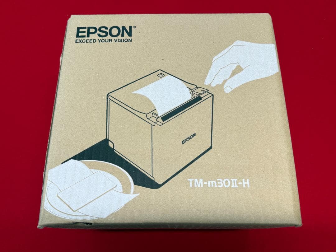 使用極少 EPSON TM-m30Ⅱ-H ブラック レシートプリンター ⑩