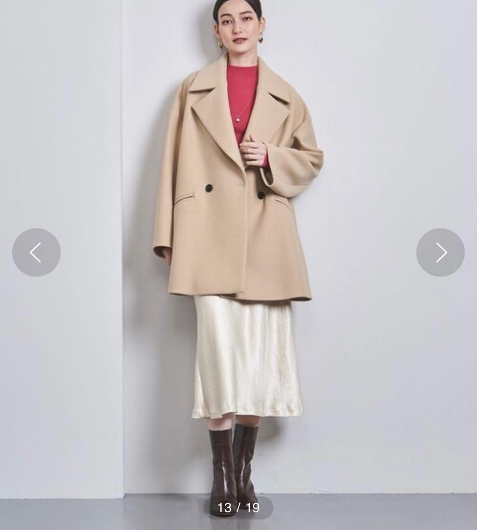 ユナイテッドアローズ Unitedarrows Aラインコート ショートコート