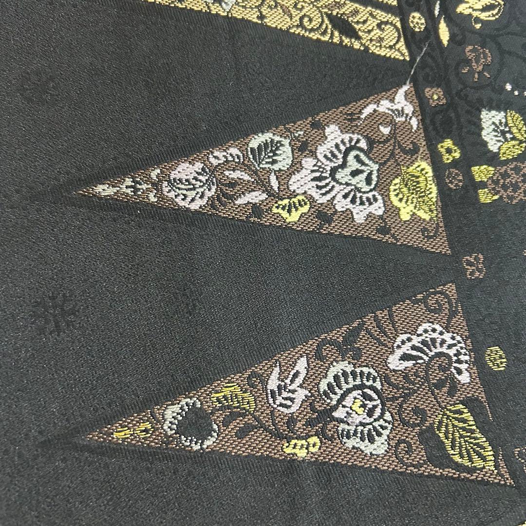 カッコイイ　花更紗柄　名古屋帯　着物スキ倶楽部　４３２