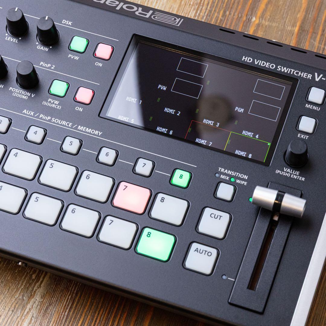 【美品】Roland V-8HD HDMI 8入力 ビデオスイッチャー 元箱付
