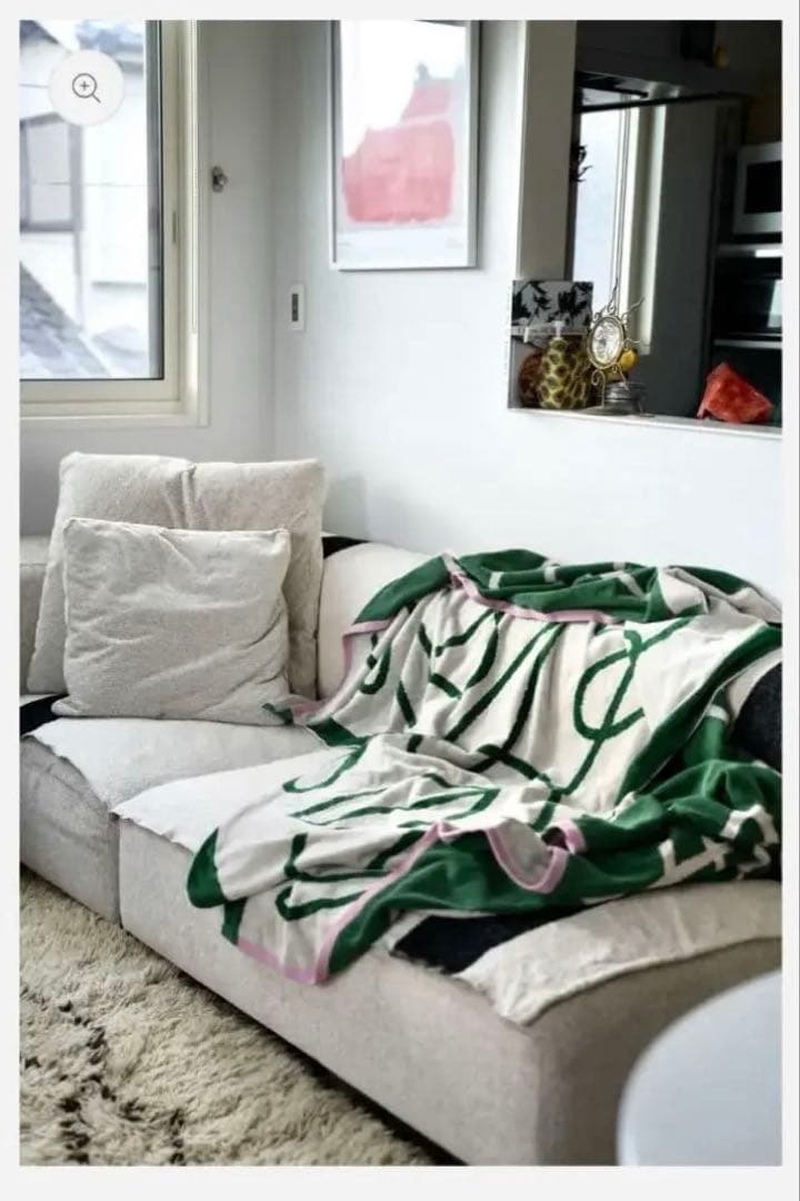 【MYTONE マイトン】 ベッドスローブランケット Dance