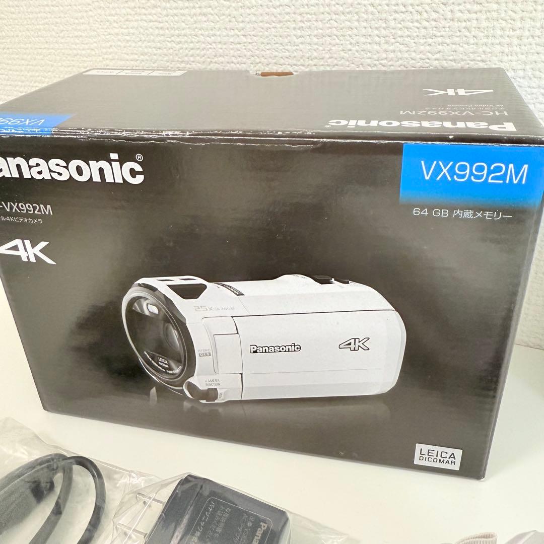 Panasonic HC-VX980M 4Kビデオカメラ