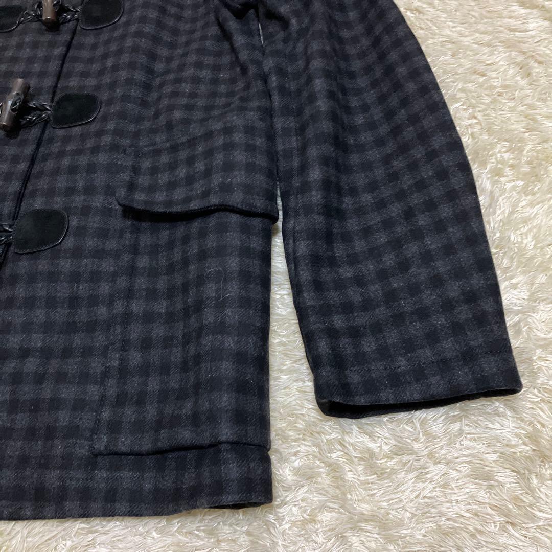 【お値引き中】GUCCI ダッフルコート ウール チェック柄 44