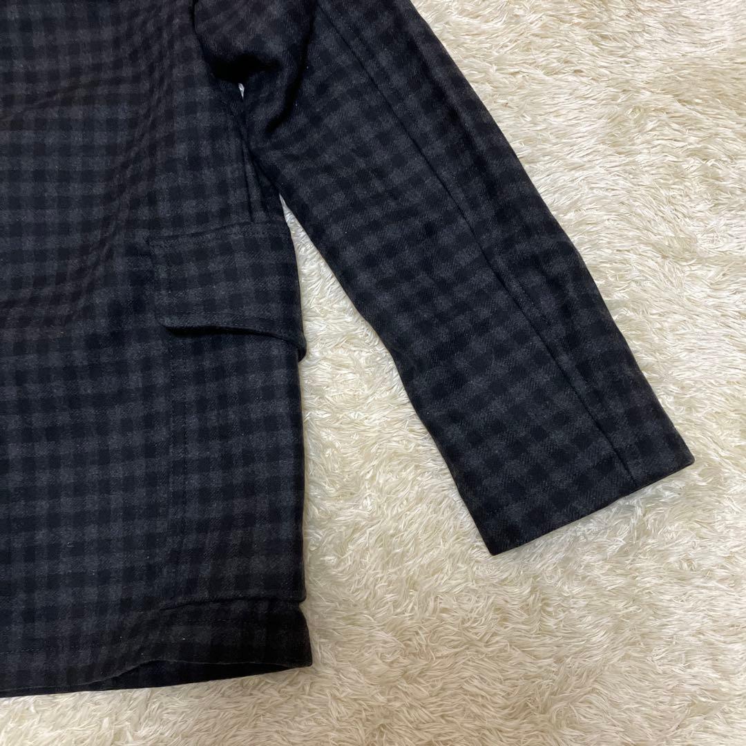 【お値引き中】GUCCI ダッフルコート ウール チェック柄 44