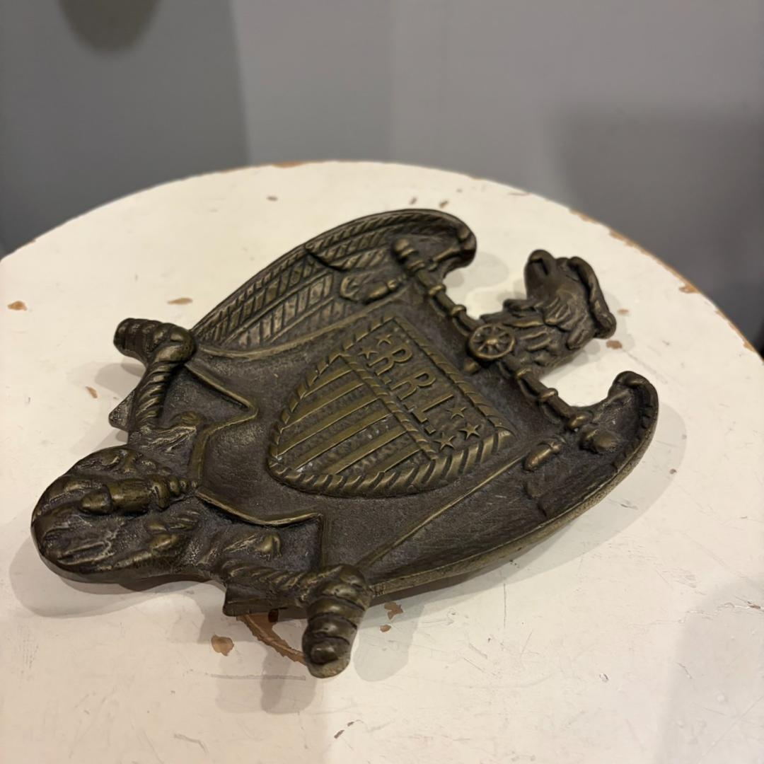 アンティーク雑貨 RRL eagle steel key pate