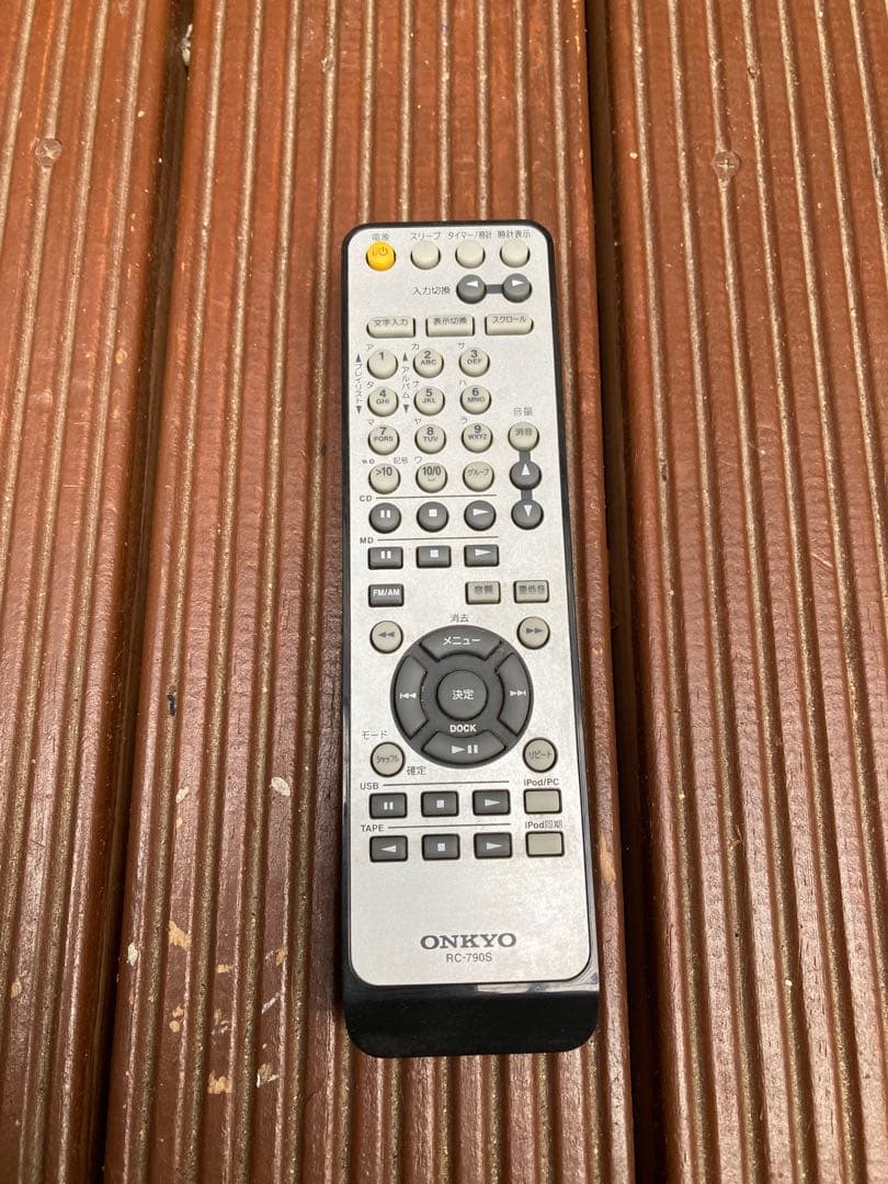 ONKYO ミニコンポ CD MDプレーヤー