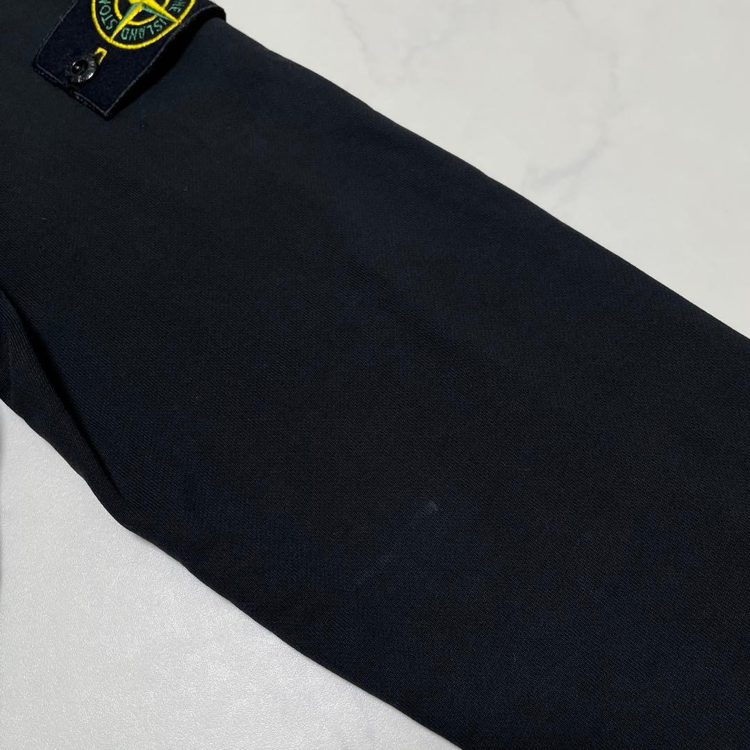 STONE  コットン　クルーネック　トレーナー　ブラック　Lサイズ