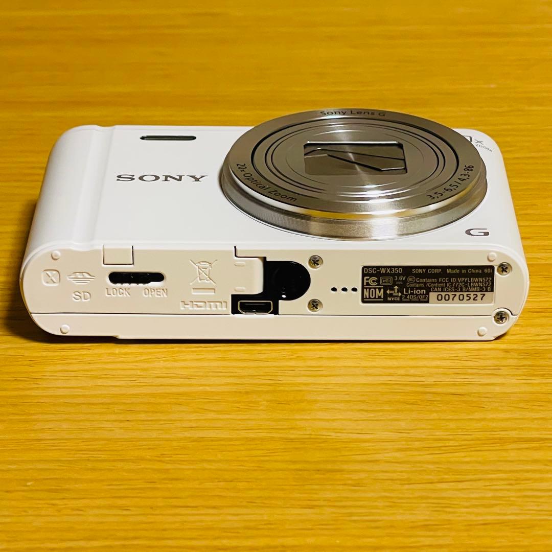 【極美品】SONY Cyber-shot DSC-WX350 W Wi-Fi搭載